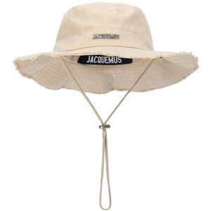 JACQUEMUS Off-White 'Le Bob Artichaut' Bucket Hat